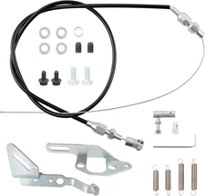 P7100 Throttle Swap Kit w/ 60" Adjustable Cable Mounting Brackets Return Springs
