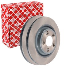 2X FEBI BREMSSCHEIBEN Ø300mm HINTEN PASSEND FÜR JAGUAR S-TYPE