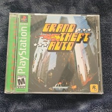 Rockstar Games Grand Theft Auto Sony PlayStation 1 CD Jewel Case