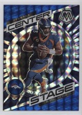 2023 Panini Mosaic Center Stage Blue Prizm 38/99 Russell Wilson #CS-RW 0o5