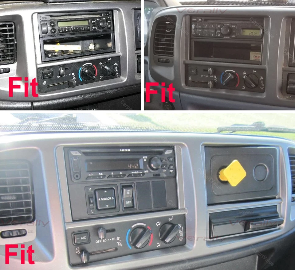 CarPlay Android auto Dash Radio Stereo GPS Bt For 2005-2020 Hino 165 268 308 338 Foto 2 de 4