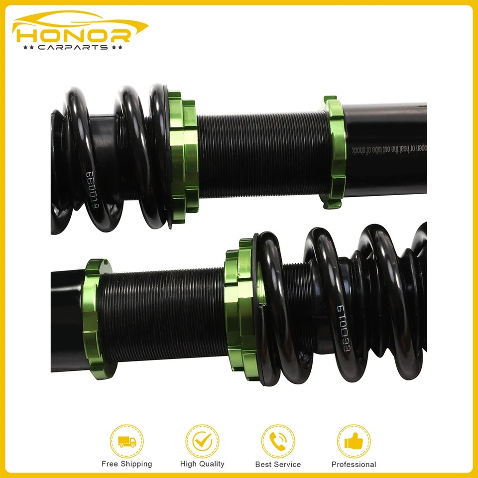 Kits de resorte de suspensión amortiguadores de altura ajustados aptos para Mazda Miata 1990-2005 Foto 3 de 4