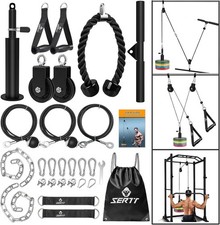Weight Cable Pulley System Gym Cable Pulley Attachments for LAT Pull Down