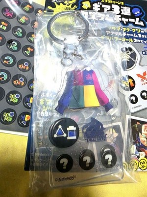 Splatoon 3 Inkling Emperry Acryl Charm & Gear Power Seals, unbenutzt, 14+