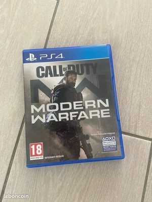 Jeu PS4 " Call of Duty Modern Warfare " TBE en version française - Photo 1/3