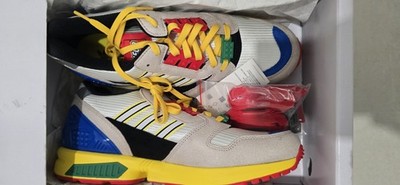 adidas ZX 8000 LEGO A-ZX Mixed Blocks Men's Low Top Multicolor Suede FZ3482