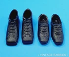 Vintage Ken Doll Ski Champion Going Hunting Play Ball Touchdown Shoes ~ 1960's