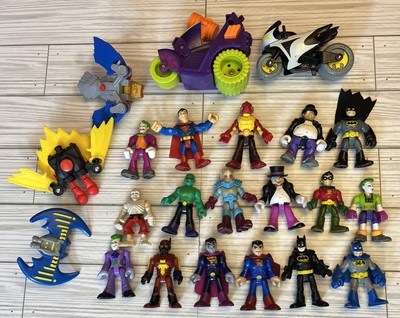 Imaginext DC Marvel Super Hero Action Figure Mixed Lot Batman DC Figures Of 22