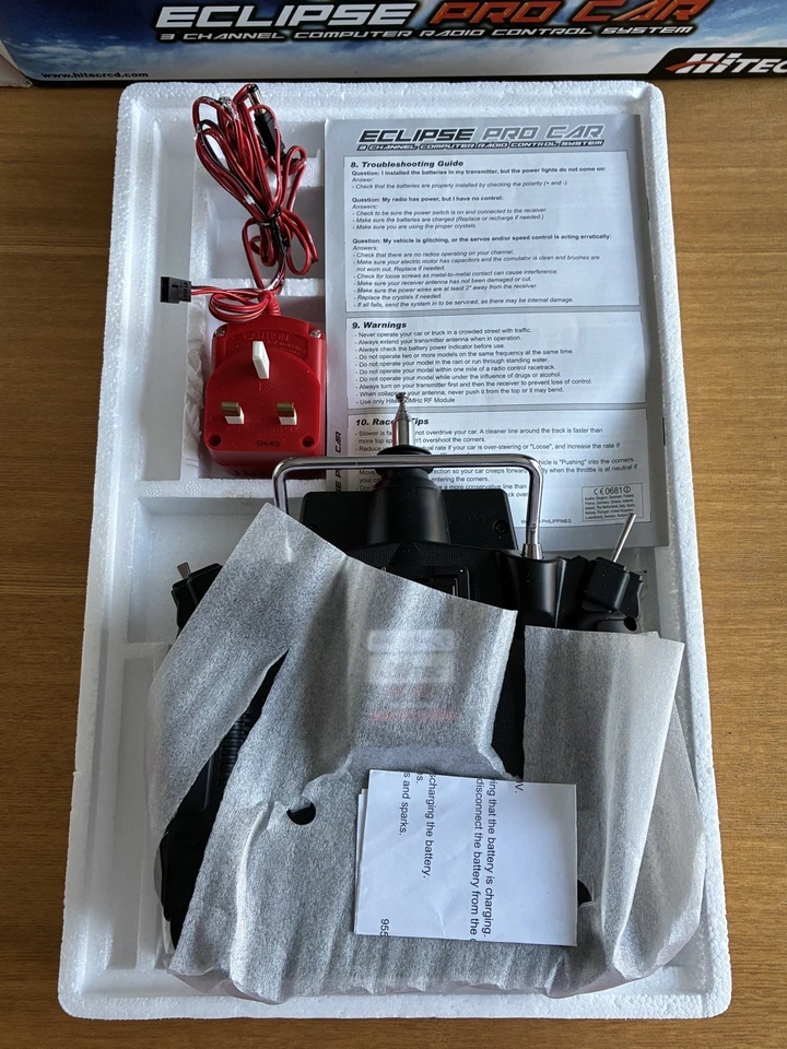 HiTec Eclipse Pro Car - 3 Channel Computer Radio Control System - New & Boxed - Image 4 of 4