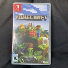 Nintendo Switch Minecraft CASE ONLY Authentic Replacement
