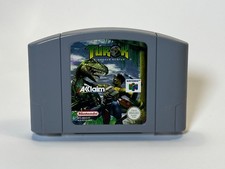 ebay® Auktion 157845034049 | Nintendo 64 N64 Turok Dinosaur Hunter Modul + Anleitung | Getestet | Gereinigt Thumbnail of ebay® auction 157845034049 | Nintendo 64 N64 Turok Dinosaur Hunter Modul + Anleitung | Getestet | Gereinigt