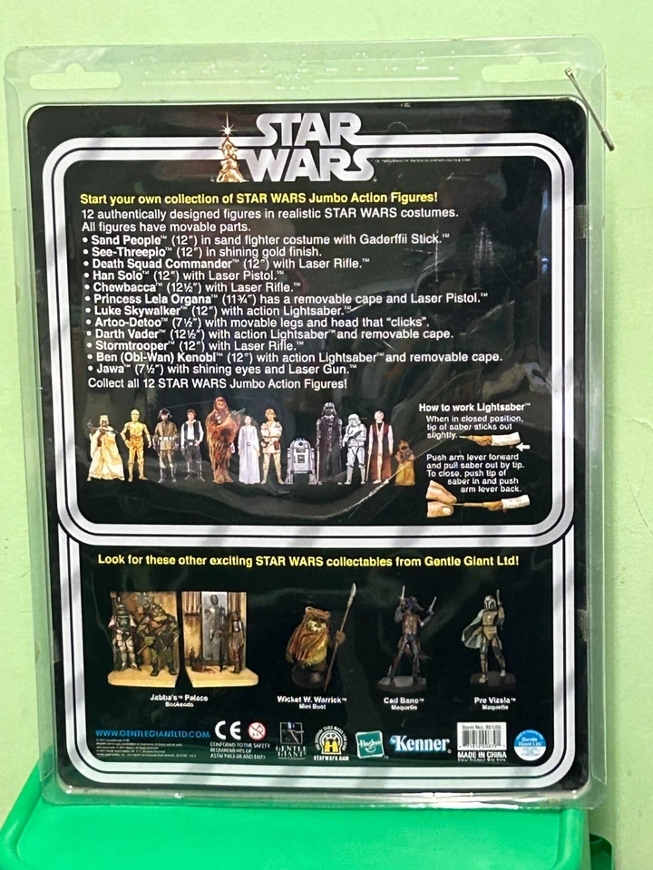 Boneco Ben Obi-Wan Kenobi Gentle Giant Jumbo!!! Novo em folha!!! UAU🤩 - Imagem 2 de 3