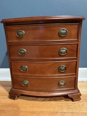 Vintage 1989 Bombay Company Credenza Armoire Keepsake Box Jewelry Organizer
