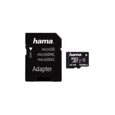 Hama 124140 MicroSDXC Speicherkarte 64 GB Klasse 10
