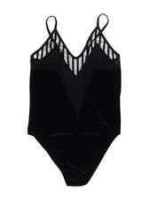 Topshop Women Black Bodysuit 8