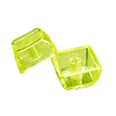 10PCS High Transparent Keycaps XDA Height Blank Keycap For Mechanical Keyboard