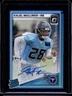 2025 Donruss Optic #262 Kalel Mullings Rated Rookies Auto Purple Stars #/42