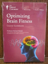 THE GREAT COURSES 2 DVD + Guidebook Optimizing Brain Fitness NEW