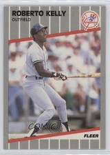 1989 Fleer Glossy Roberto Kelly #256 0b7