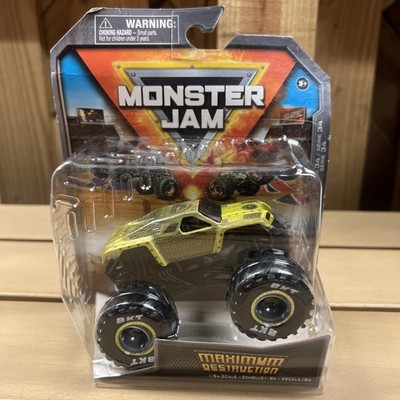 Monster Jam Maximum Destruction 1:64 Die-Cast Truck Series 34 - Box Damage