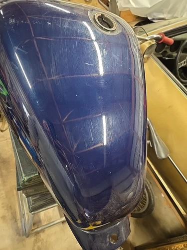 Honda VT1100 Shadow Blue Motorcycle Gas Tank