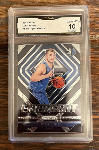 Luka Doncic #3 2018 Panini Prizm Emergent card