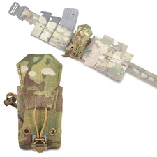 Tactical Banger Pocket Tactical Smoke Grenade Pack 40MM Grenade Pouch Camouflage