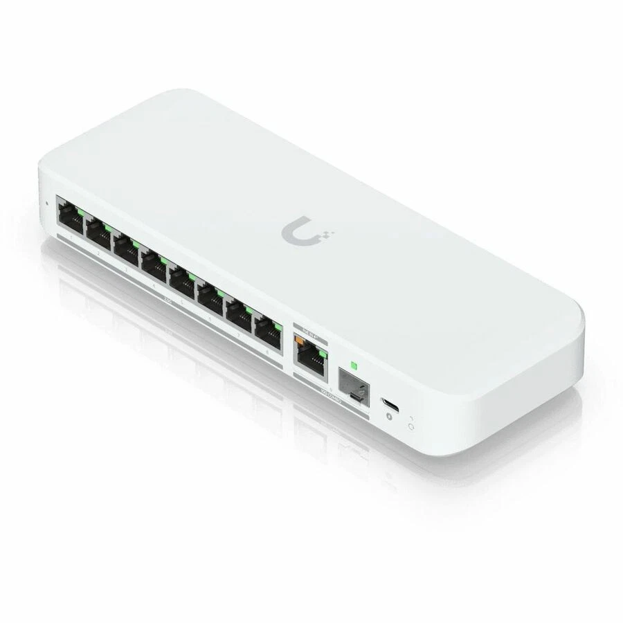 Ubiquiti Networks USW-FLEX-2.5G-8 Flex Ethernet Switch 9 Ports - 2.5 Gigabit - Image 2 of 4