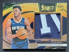 Yves Missi 2024-25 Panini Select Rookie Jumbo Patch Bronze RC /49 #JRS-YVE