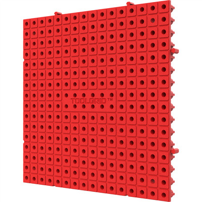  52019 Toolgrid TGB-6X6 Modular Board 16pc Pack - Red