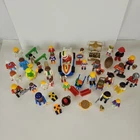Vintage Playmobil 30 Figures & Accessories Mixed Lot of 90's