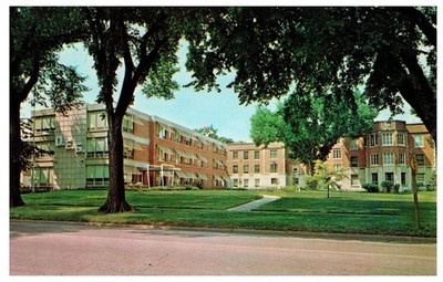 1966 Eastern Star Masonic Home Boone Iowa Vintage Postcard SE View