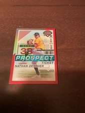 2024 Panini Prospect Edition Oakland Nathan Dettmer Prizm Colored Numbered Card