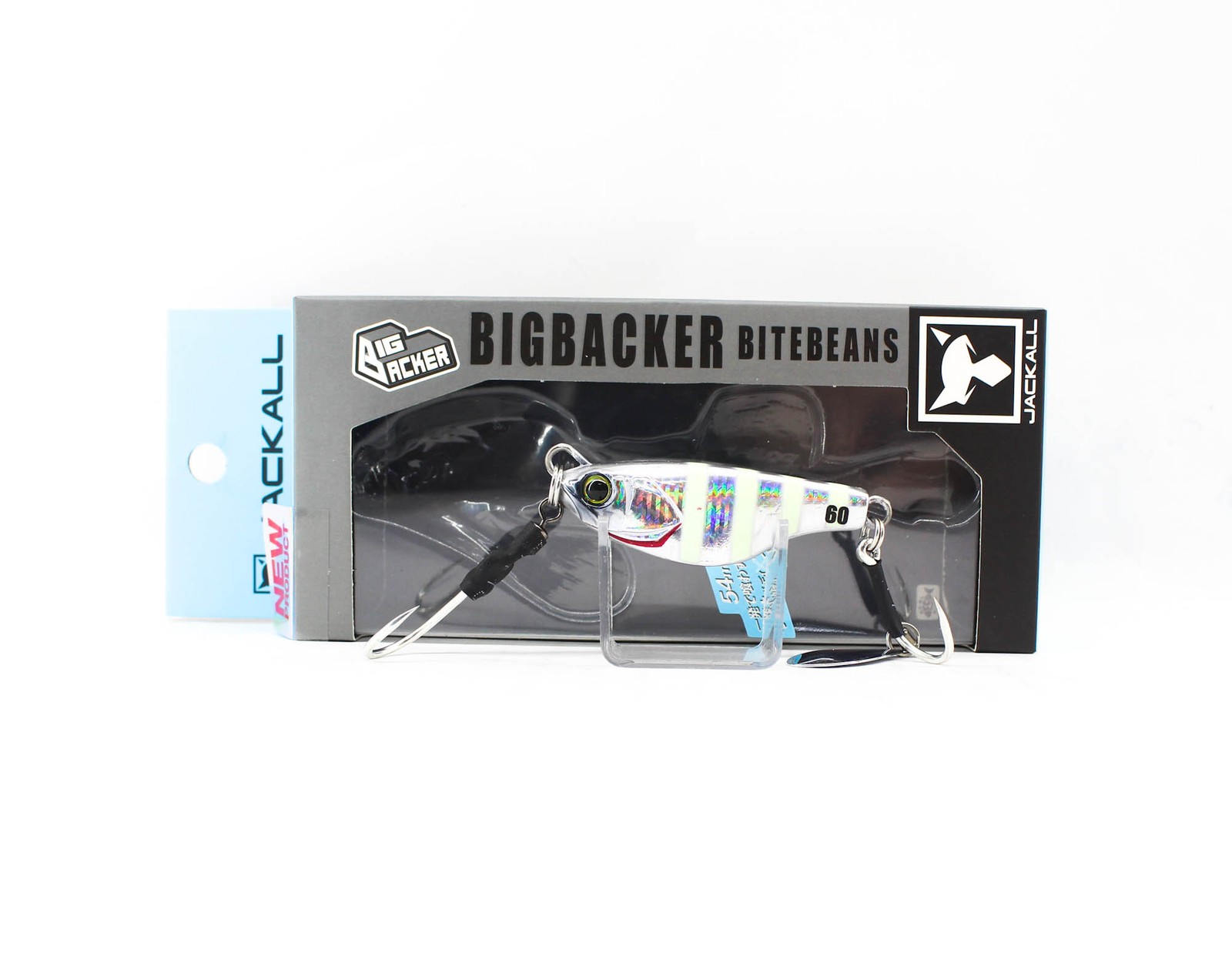 Jackall Metal Jig Big Backer Bite Beans 60 gram Glow Stripe (4138)