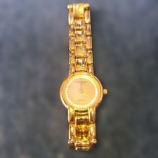Raymond Weil 3740 Quartz Women's Gold-Tone Stone Set Wristwatch