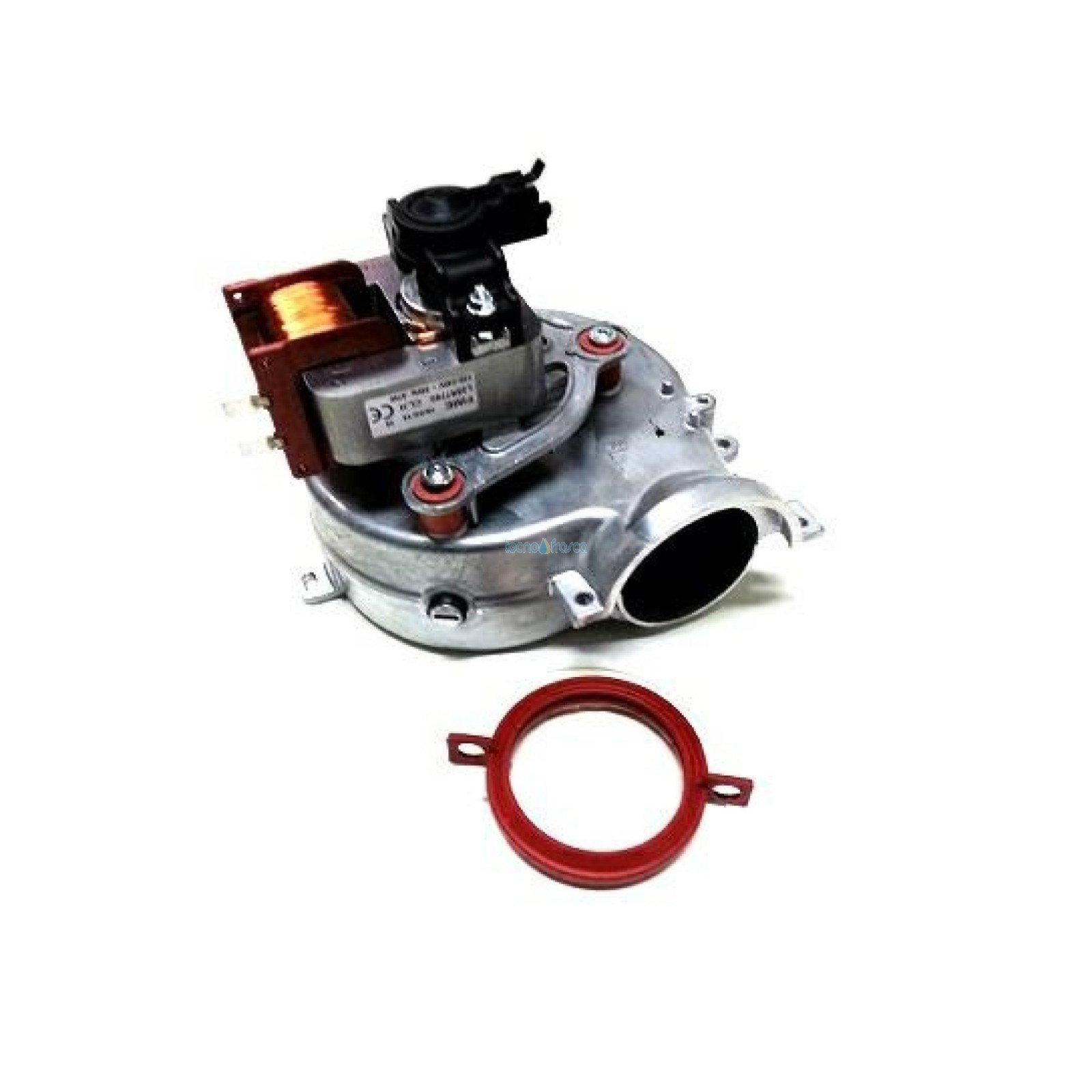 Extracteur des fumées 65104231 Chaffoteaux Ariston pièce de rechange chaudière