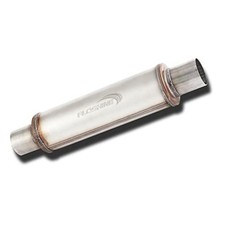 Exhaust Muffler Universal Stainless Steel Straight Through Design,Resonator