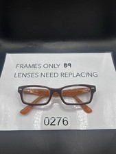 Ray Ban RB 1530 3588 46-16-125 Kids Eyeglasses Frames Only Brown/Yellow