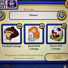 Webkinz Classic Three Cottages Bundle Virtual Code Items