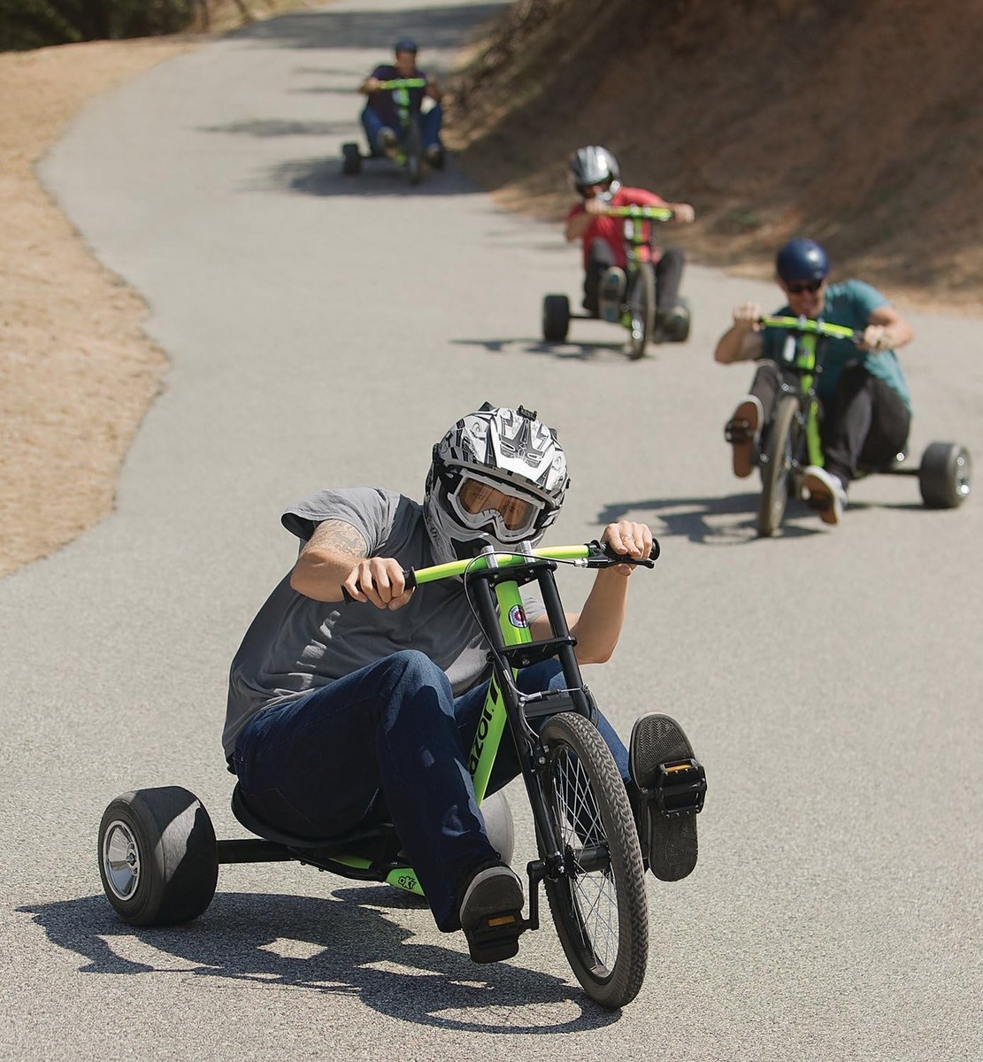 Adult Big Wheel Tricycle Drift Bike Razor 3 Wheel Trike Full Size