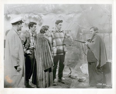 Rory Calhoun, Julie Adams, Ray Danton in The Looters (1955) Vintage Photo 1338K