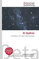Lambert M. Surhone (U. A.) | Xi Hydrae | Taschenbuch | Englisch (2026)