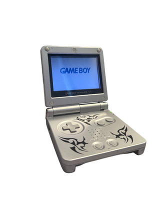 Nintendo Game Boy Advance SP AGS-001 Tribal Edition + Spiel Super Mario World