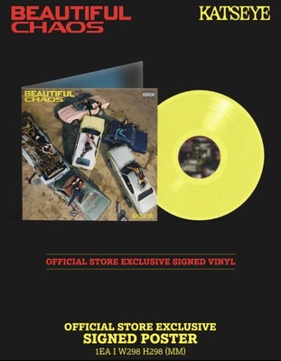 【匿名配送】KATSEYE BEAUTIFULCHAOS 直筆サイン入りポスター KATSEYE BEAUTIFUL CHAOS STORE EXCLUSIVE SIGNED VINYL | eBay