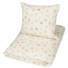 Cam Cam Linge de Lit Enfant Green Leaves 135x200 Coton Bio naturelel - Parure