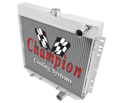 Atom Champion 4 Row Radiator Lowerhose Passenger 20'' for 1963-1969 Ford Fairlane