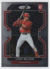 2022 PANINI PRIZM ROOKIE Cody Wilson Rookie Washington Nationals #94 R44
