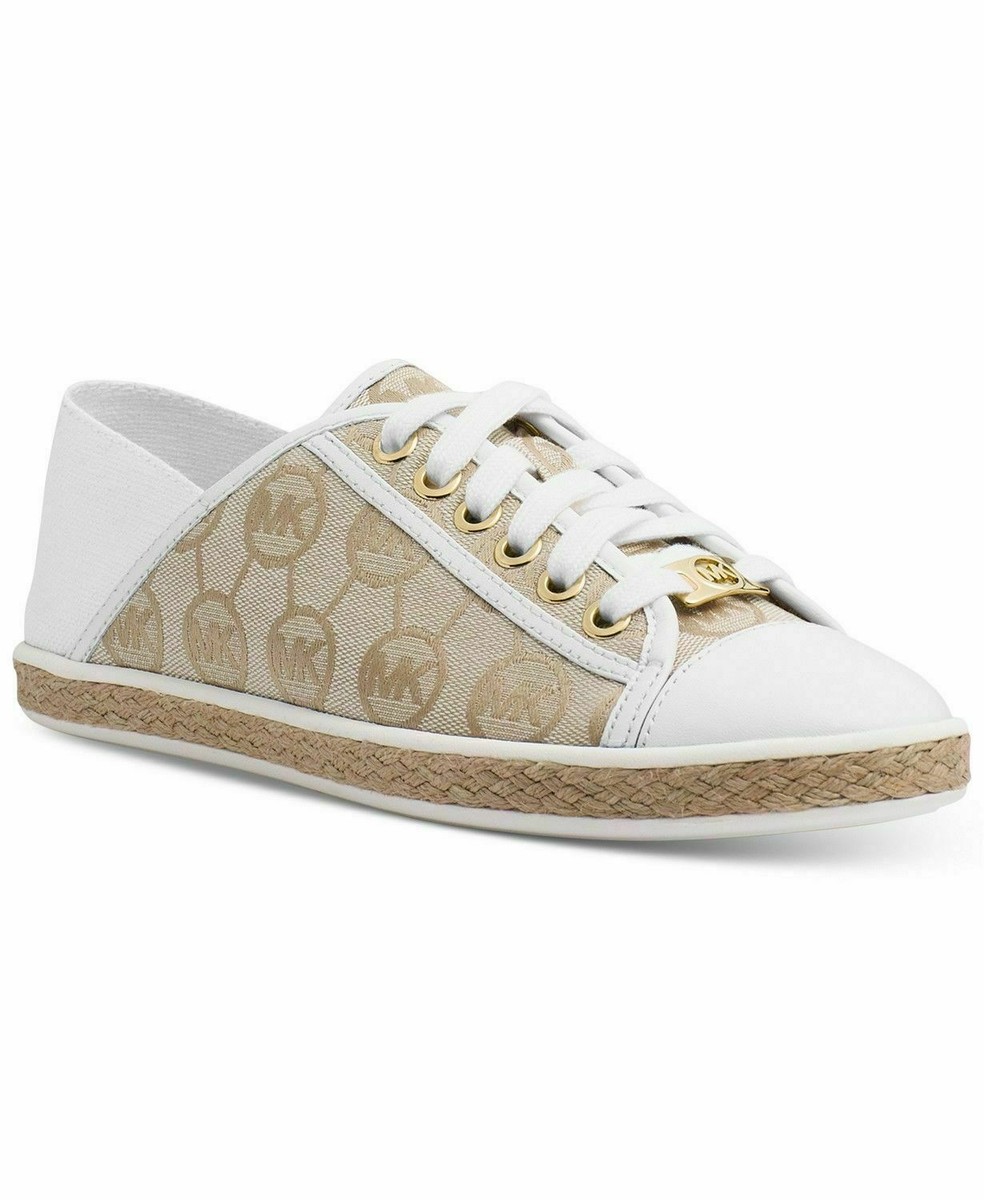 MICHAEL KORS スニーカー Michael KORS KRISTY MK JACQUARD CANVAS CONVERTIBLE SNEAKERS SLIDES