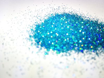 1000 Gramm Glitter-Puder  0.008mm'', 1/128  Blau Hologramm. Super Fine. Puder.