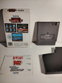 Operation Wolf NES Nintendo CIB Manual CAJA Juego